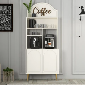 Variant Mobilya Variant Lyon Kahve Köşesi 80 cm  - Krem / Altın