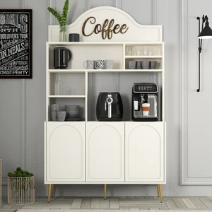 Variant Mobilya Variant Lyon Kahve Köşesi 120 cm  - Krem / Altın