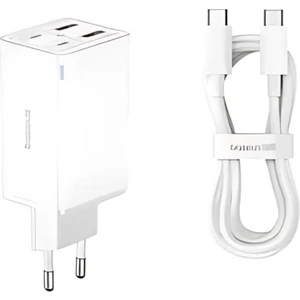 Super Şarj Akım Korumalı Gan6 Pro 65W Şarj Başlık ve 100W Şarj Kablo 2xusb-C 2xusb Şarj Aleti