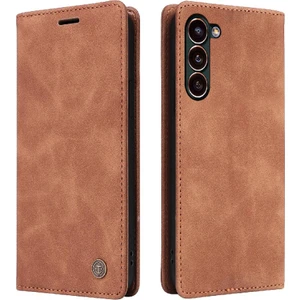 Mays Shop Samsung Galaxy S24 Artı Deri Kılıf Cüzdan Basit Iş Için Flip Case (Yurt Dışından)