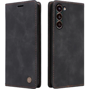 Mays Shop Samsung Galaxy S24 Artı Deri Kılıf Cüzdan Basit Iş Için Flip Case (Yurt Dışından)