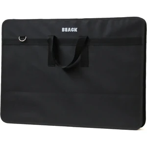 Körüklü Kumaş Proje Çantası 40X55 cm Siyah 160