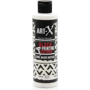 Art - X Art-X Su Bazlı Linol Baskı Boyası 240 ml Beyaz 15838