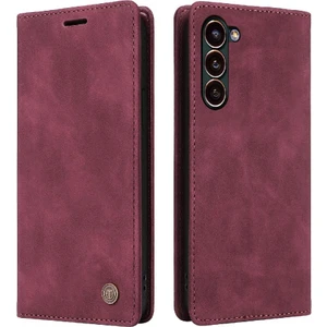 Mays Shop Samsung Galaxy S24 Artı Deri Kılıf Cüzdan Basit Iş Için Flip Case (Yurt Dışından)