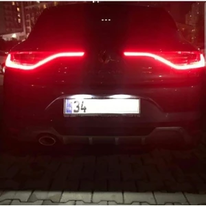 Renault Megane 4 LED Plaka Aydınlatma Ampulu T10
