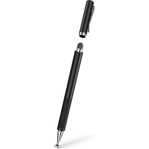iPhone & Android & iPad & Tablet için Disk Uçlu Stylus Pen Dokunmatik Çizim Kalemi Black - APP07078
