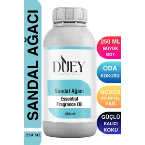 Sandal Ağacı Uçucu Yağ 250 ml Mum Esansı, Oda Kokusu, Hava Nemlendiricisi, Çamaşır Kurutma Topu