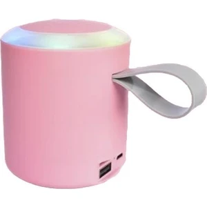 D24 Pembe Sd/usb Girişli Taşınabilir Bluetooth Hoparlör