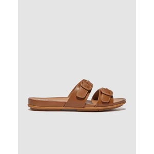 FitFLop FitFlop GRACIE FV1 Çift Tokalı Taba Kadın Terlik