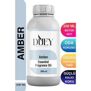Amber Uçucu Yağ 250 ml Mum Esansı, Oda Kokusu, Hava Nemlendiricisi, Çamaşır Kurutma Topu