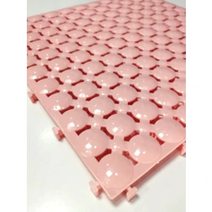 Balban Ticaret 4  Adet 33 x 33 x 1,5 cm  Plastik Yer Karosu Paspas