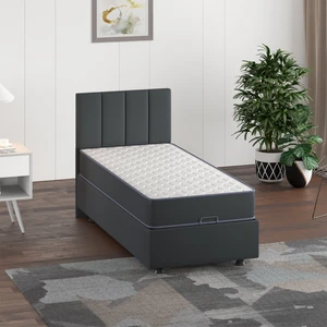 Yatak Başlığı, Kamelya Yatak Başlığı Antrasit, 90 cm