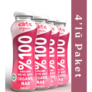 Elite Organic %100 Nar Suyu 200 ml