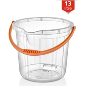 Royaleks Group 13 Lt. Temizlik Kovası Şeffaf ROYALEKS-MRD261