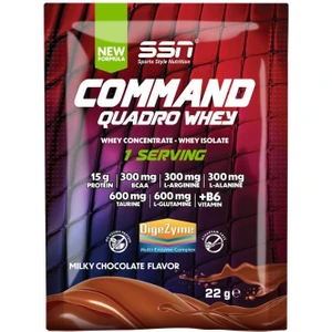 SSN Sports Style Nutrition Ssn Command Quadro Whey 22 gr Tek Sachet Çikolata