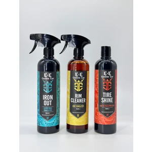E&e Custom Car Demir Tozu Temizleyici 700 Ml, Jant Temizleyici 700 Ml, Lastik Parlatma Jeli 700 ml