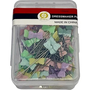 Uzun Toplu Iğne Motif Başlı 50 Adet 1DKSG04