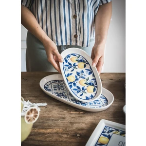 The Mia Odore Di Limone Oval Servis 2li 26 cm ODL0012