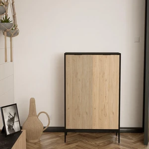 R2520 Ayakkabılık 120 cm Sepet/siyah