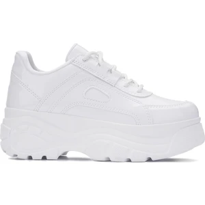 Günlük Kadın Spor Ayakkabı Yüksek Taban 6 cm Sneaker Siyah - Beyaz - Bej - Rugan - Süet 001