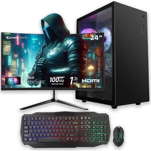 E-Vix Eos İ5-3470 16GB 512GB SSD Gt 740 4gb 24" Oyuncu Masaüstü Bilgisayarı