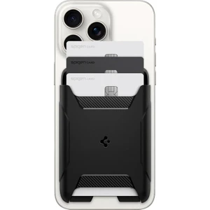 MagFit iPhone için MagSafe özellikli 3 Kartlı Manyetik Cüzdan Rugged Armor 2 Wallet Matte Black - AFA07150