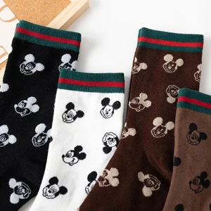 Çorap Kurdu 5’li Mickey Desenli Renkli Soket Çorap Set