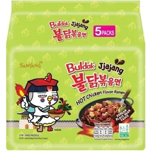 Buldak Jjajang Hot Chıcken Flavor Ramen (Helal)