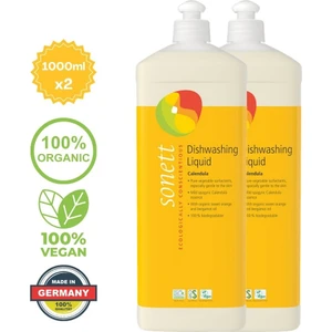Organik Elde Bulaşık Yıkama Deterjanı Calendula 1000MLX2 Adet