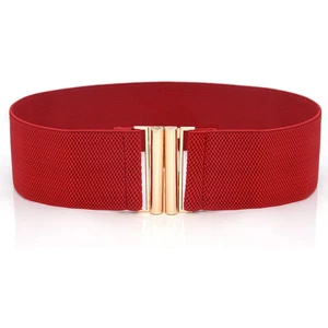 Brand & Belt Gold Tokalı Lastikli Kemer Modeli