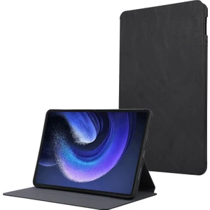 Xiaomi Pad 6s Pro 12.4 Için Tpu Flip Tablet Deri Kılıf (Yurt Dışından)