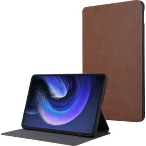Xiaomi Pad 6s Pro 12.4 Için Tpu Flip Tablet Deri Kılıf (Yurt Dışından)