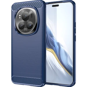 Honor Magic 6 Pro Için Fırçalanmış Dokulu Tpu Kılıf (Yurt Dışından)