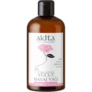 % 100 Doğal Vücut Ve Masaj Yağı Gül 250mL
