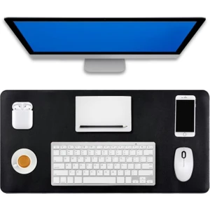 70X30 L Deri Mouse Pad,ofis Mouse Pad,masa Matı Sümen,konforlu Mouse Pad,çift Yönlü Mouse Pad
