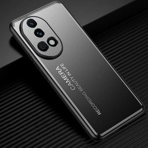 Huawei Nova 12 Için Buzlu Metal Kasa (Yurt Dışından)