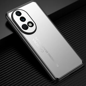 Huawei Nova 12 Pro Için Buzlu Metal Kasa (Yurt Dışından)
