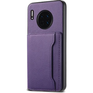Huawei Mate 30 Için Buzağı Dokulu Tam Kaplama Kılıf (Yurt Dışından)