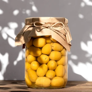 Hasanbey Çiftliği Limon Dolgulu Yeşil Zeytin Net 500 gr