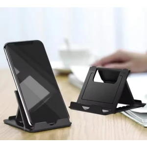 Evrensel Katlanır Cep Telefonu Desteği Telefonunuz Için Plastik Tutucu Masaüstü Akıllı Telefon Tablet Desteği /telefon Tutucu /telefon Tripodu / Masa Standı