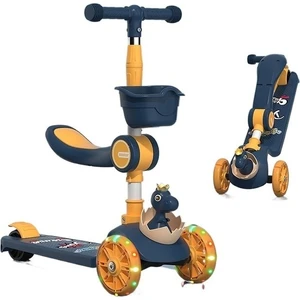 3'ü 1 Arada Katlanabilir Bebek Scooter'ı (Yurt Dışından)