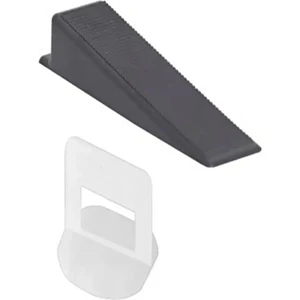 Seramik Seviye Klips 3 mm 100 Adet - Kristal Seviye Kaması 100 Adet Set