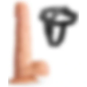 Ultra Yumuşak 17 cm Uzunluğunda Belden Bağlamalı Kemerli Penis Dildo