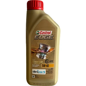 Edge 5W-40 Tam Sentetik Motor Yağı 1 Litre ( Üretim Yılı 2023 )
