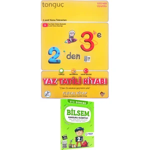 Tonguç Akademi 2'den 3'e Hazırlık Kitabı 2. Sınıf Bilsem Deneme