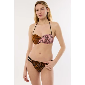 4610 Kahve Straplez Bikini Takımı