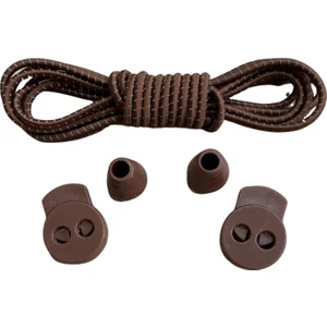 Neystore Yuvarlak, Akıllı, Kilitle, Tak-Bırak, Elastik Bot, Spor Ayakkabı Bağcığı, 100 Cm, 1 Çift