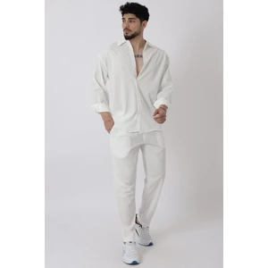 Stil Kombin Armüllü Desen Rahat Jogger Takım Pbr 1022_72006