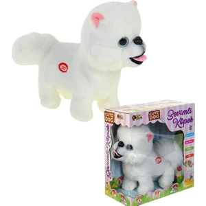 Yürüyen, Ses Tekrarlı, Hareketli Sevimli Peluş Köpek Boo - Cute Pomeranian