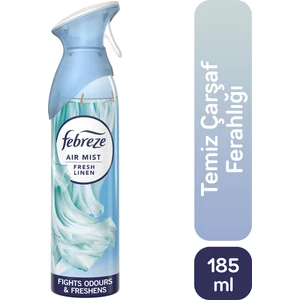 Hava Ferahlatıcı Sprey Oda Kokusu Temiz Çarşaf Ferahlığı 185 ml
